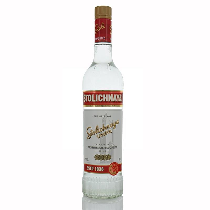 Stolichnaya Russian Vodka (1L) Send Gifts and Money to Nepal Online