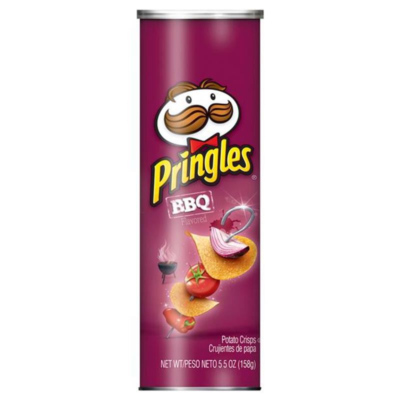 Pringles BBQ Grab and Go Pack (158g)