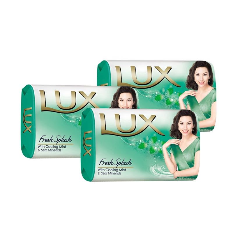 Lux Soft Touch Pink Skin Cleansing Soap (Pack of 3 - 100g each)