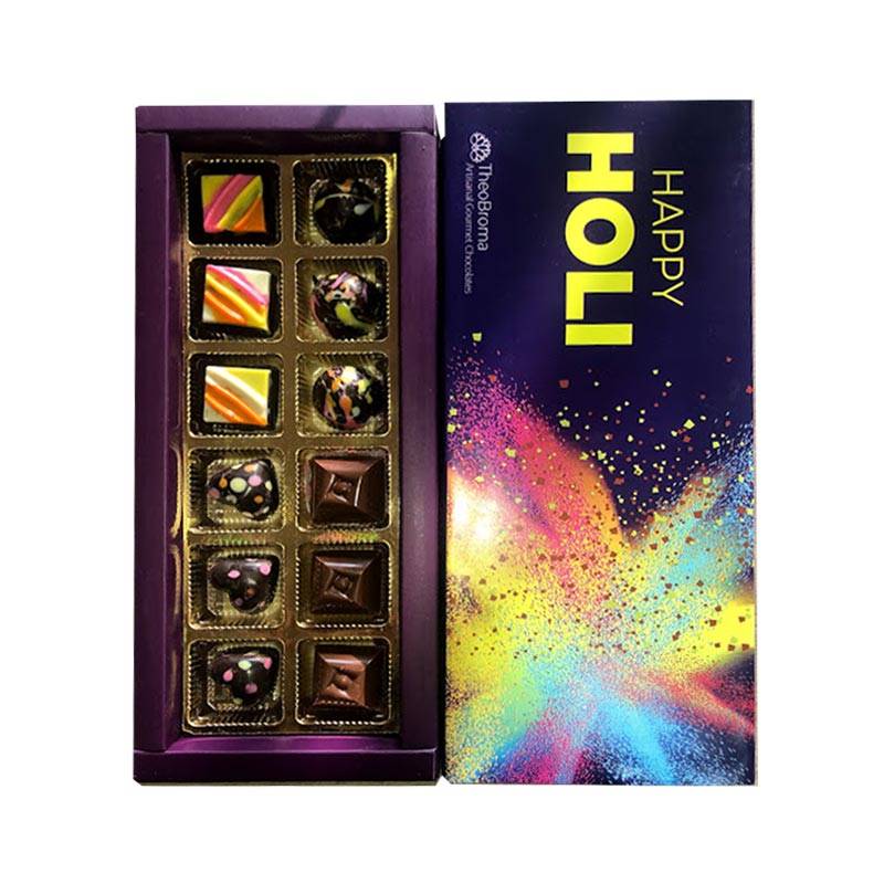 Happy Holi Chocolate Box by TheoBroma