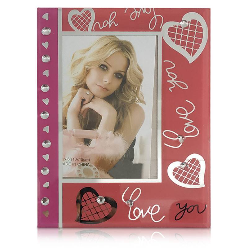 Red Love You Photo Frame