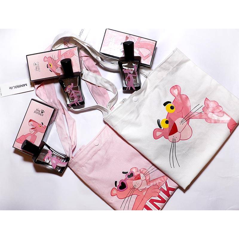 Pink panther sales tote bag miniso