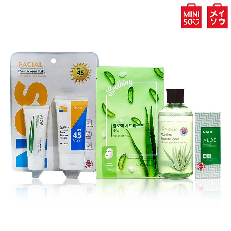 aloe vera moisturizing toner miniso