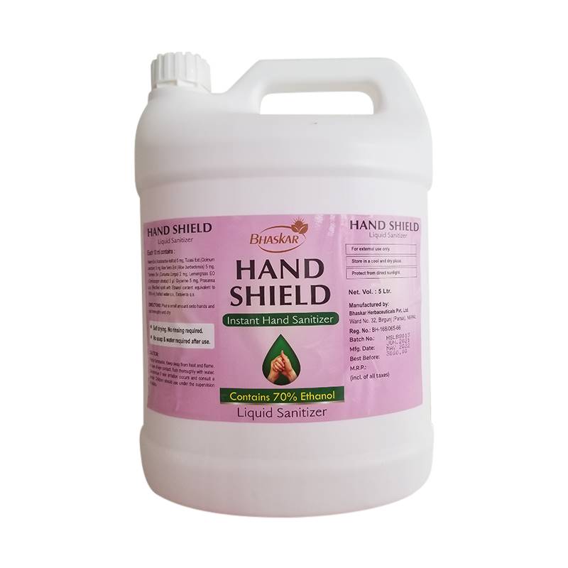 Bhaskar Hand Shield Instant Hand Sanitizer (5 L)