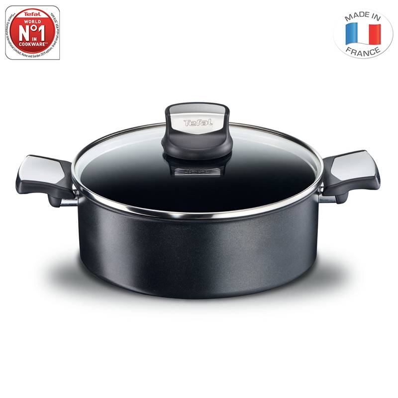 Tefal Shallow Pan 26 cm with Lid (Expertise - C6207172)