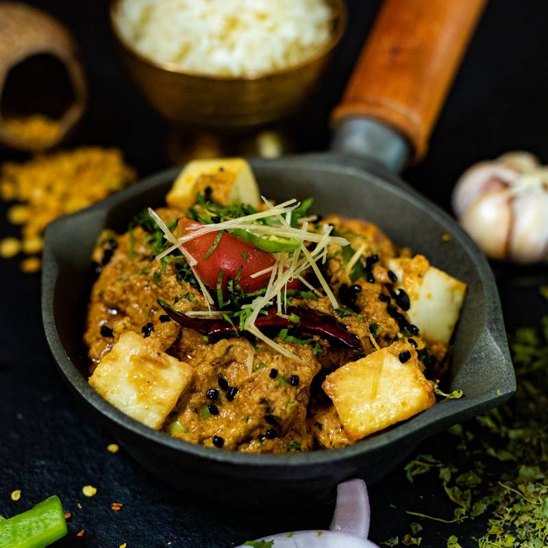 Bajeko Kadhai Methi Paneer (1 Plt)