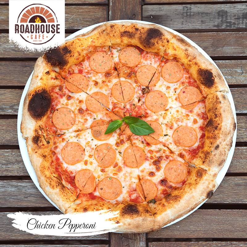 Roadhouse Cafe Chicken Pepperoni Pizza Send Gifts and Money to Nepal
