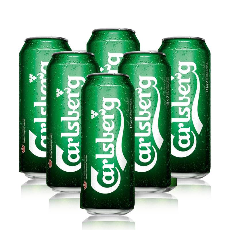 Carlsberg Cans (500 ml) (Pack of 6)