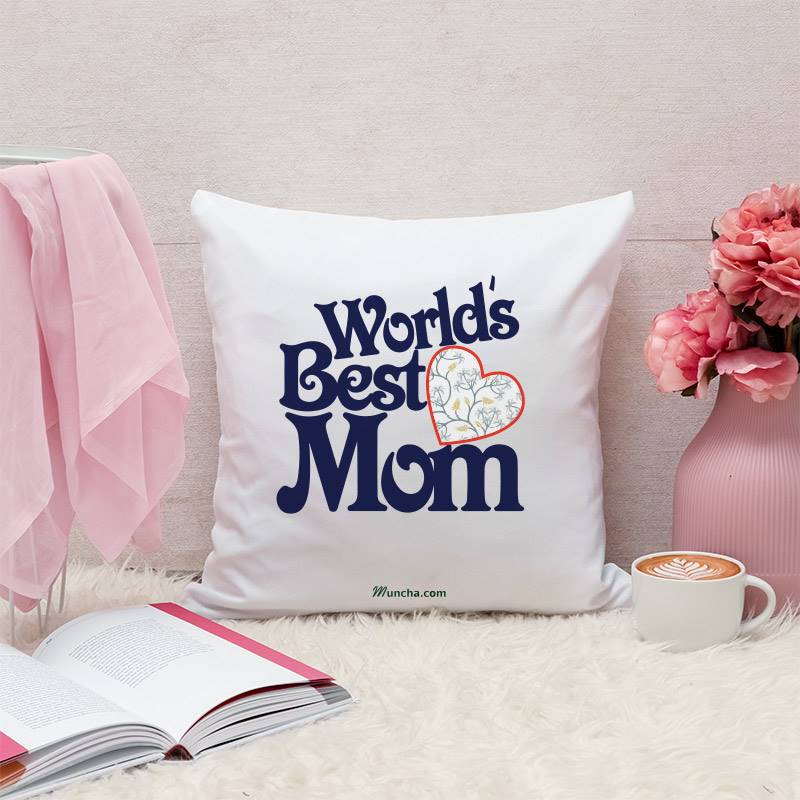 World's Best Mom Cushion