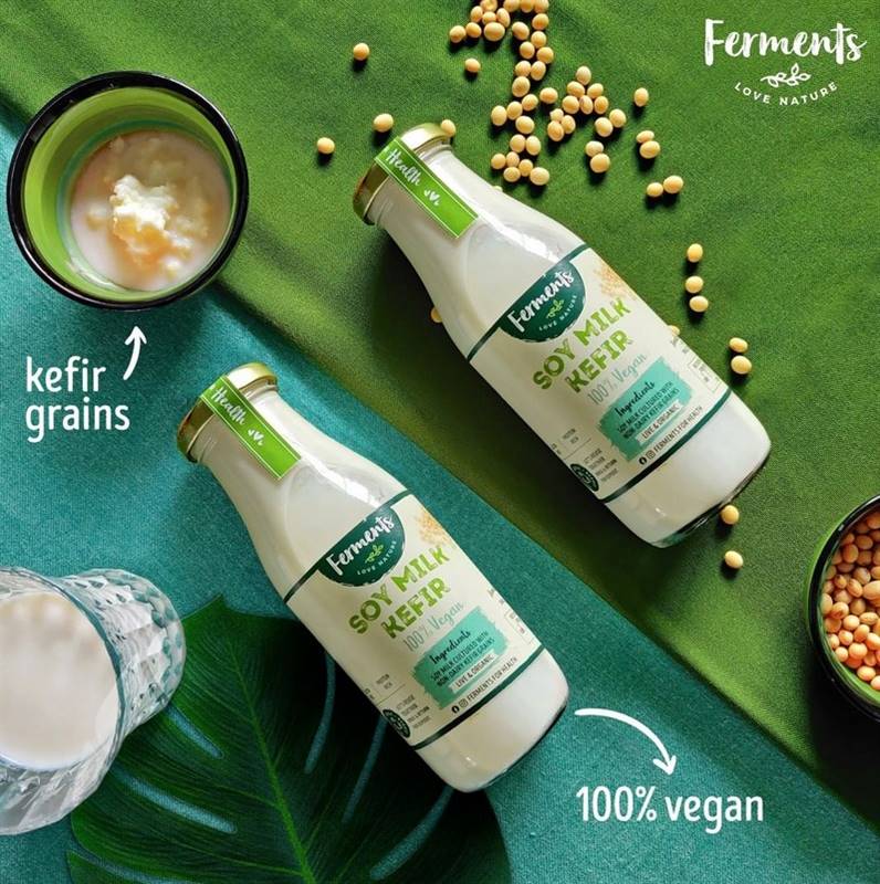 Ferments Soy Milk Kefir (330 ml) Send Gifts and Money to Nepal Online