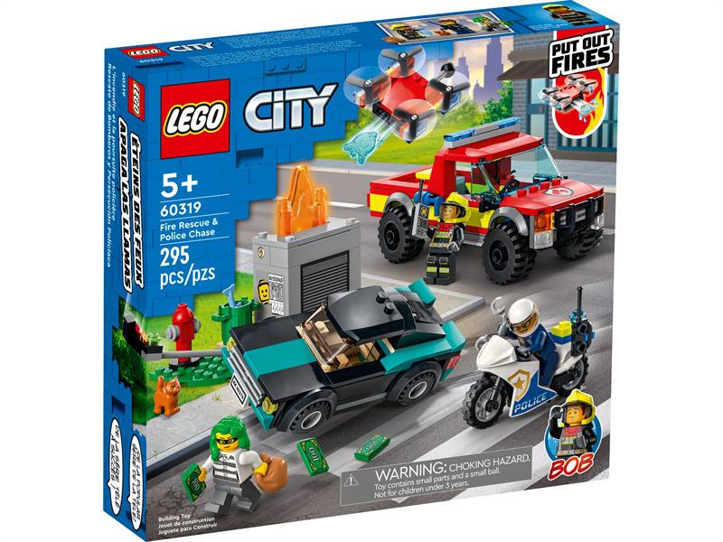 LEGO Fire Rescue & Police Chase (60319)