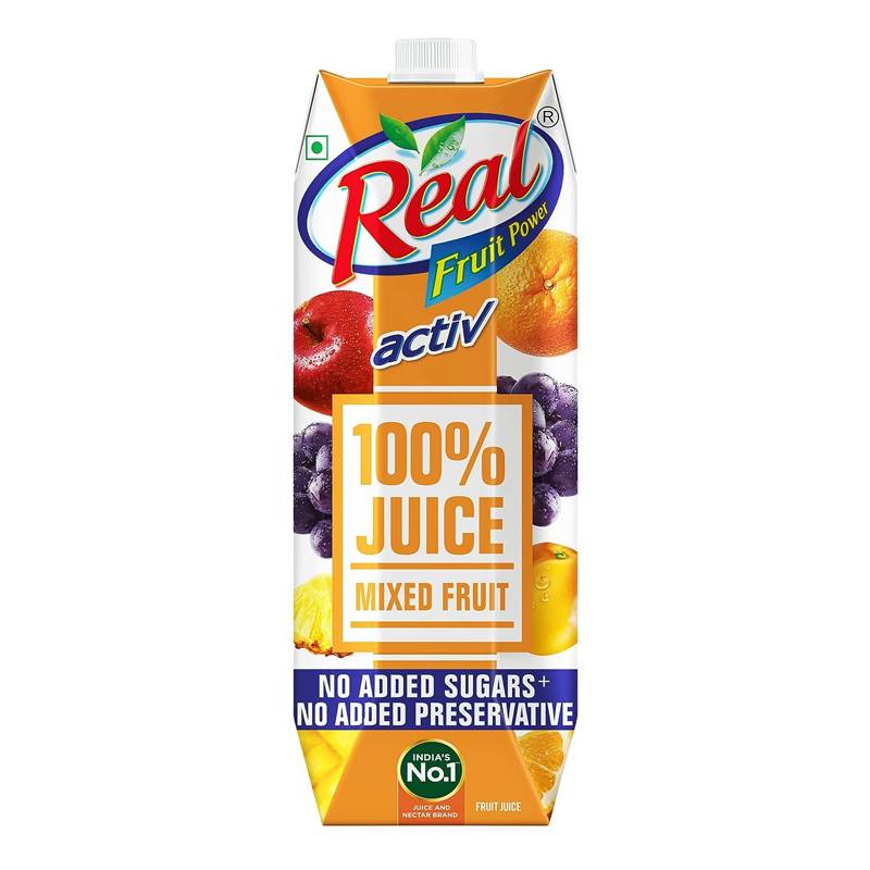 Real Activ Mixed Fruit Juice (1 L) No Added Sugar Send Father's Day Gifts and Money to Nepal