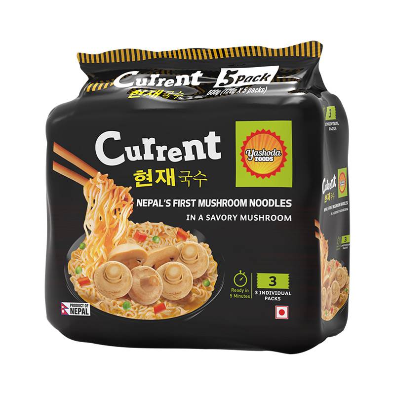 Current Mushroom Noodles 120 g x 5 Packets Send Gifts and Money to