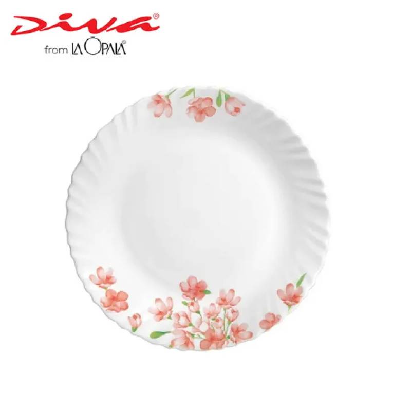 Diva La Opala Full Plate 11" Aster Pink (Set of 6) Send Gifts and