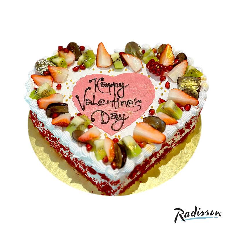 Mixed Fruit Gateaux (1 lb) from Radisson Hotel Send Gifts and Money