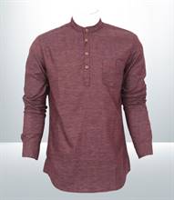 Kilometer Casual Kurti (KMQL014) - Maroon