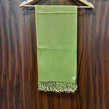 Parrot Green Diamond Weave Pashmina Shawl
