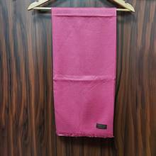 Mulberry Pink Twill Pashmina Shawl