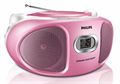 Philips CD Sound Machine (AZ102C/12 Pink)