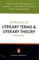 DICTIONARY OF LITERARY TERMS & LITERARY THEORY