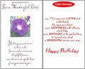 Birthday Card for a Wonderful Didi