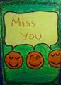 Miss You Greeting Card (MSPI019)
