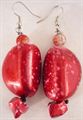 Red Stone Style Earring