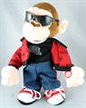 Battery Operating Gangnam Style Dancing Chimp (White Color) (H x W : 13 x 8 Inch Approx.)