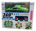 360 Rotation Transmutation Green Stunt Car (666-Lbo5)