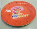 Strowberry Shortcake Round Shape Paper  Plate (10Pcs)