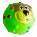 Plastic Made Dog Toy Ball (Bear Face)