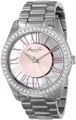 Kenneth Cole New York Women's KC4982 Transparency Round Pink Roman Numeral Transparent Dial Bracelet Watch