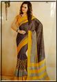 South silk fancy fabric saree in new colors for all personalities.(caln32)