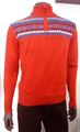Wrangler Brick Red Jacquard Sweater (WRSW2090)