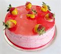 Strawberry Cake (1 Kg) from Soaltee Crowne Plaza