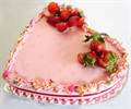 Heart Shape Strawberry Cake From Soaltee Crown Plaza (1 KG)
