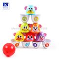 6pcs Stacking Stack Up Nesting Tower Educational Stack Toy Baby Children's Toys Piling Cup With Ball Interesting