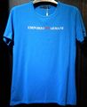Garage Emporio Armani Men's Blue T-Shirt