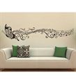 Black Musical Butterfly Wall Stickers