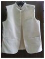 Zodiac Men's White Summer Waist Coat (TMJ-1101)