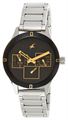 Fastrack Monochrome Analog Black Dial Men's Watch (6078SM09)