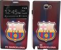 Samsung Galaxy Note II-N7100 Club Flip Cover (FC Barcelona)