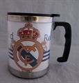 Real Madrid F.C. Plastic Mug (4.5x3.5 inch)