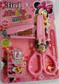 Mickey Scissors and Stapler plus Pin (Pink) Combo pack 3