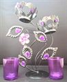 Gifts & Decor Flower Blossom Candle Holder Stand (10.5x6 inch)