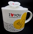 I Love You Mug (113B) (5.5 in x 4.5 in)