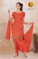 Kavita Fashion Glazed Cotton Kurtha Piece With Thread & Zari Embroidery Work (16SU271)