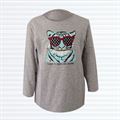 TEX Tiger Printed  T-Shirt(049-Grey)(4-5yrs)