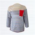 Blue Stripe T Shirt (002-Blue)(1.5-2yrs)