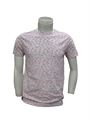 Dot Men's Pink Foral Design T-Shirt (A202592)